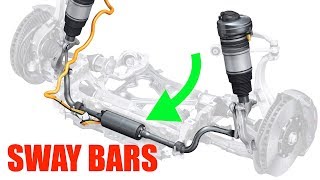 How AntiRoll Bars Work  How To Improve Car Handling [upl. by Aicaca297]