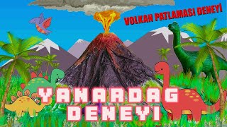 Yanardağ Deneyi Volkanik Patlama [upl. by Teador]