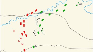 Battle of Borodino  1812  Animation [upl. by Rodrique]