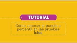 Tutorial  Cómo consultar el puesto o percentil de las pruebas Icfes [upl. by Cox]