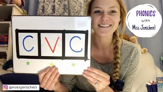 Blending CVC Words [upl. by Glassman]