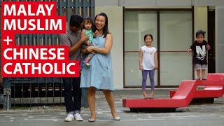 Malay Muslim  Chinese Catholic How An Interracial Marriage Works [upl. by Oinolopa]