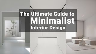 Minimalist Interior Design Maximizing Space [upl. by Siana]