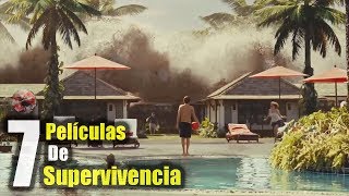 Las 7 Mejores Películas de Supervivencia [upl. by Pavlov814]