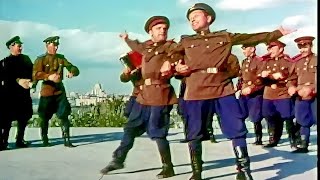 quotSoldiers dancequot  The Alexandrov Ensemble 1965 [upl. by Eniluj]