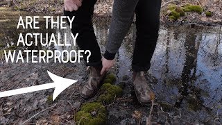 Are Blundstone Boots Worth the Hype Review  Waterproof Test [upl. by Kitrak]