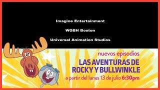 Jorge el curioso  Creditos finales  Las aventuras de rocky y bullwinkle [upl. by Alolomo]