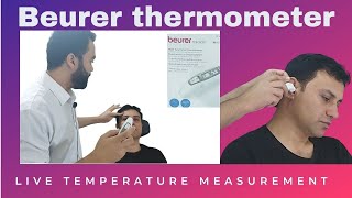 Beurer thermometer how to use [upl. by Morette]