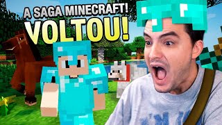 ANDEI SOBRE AS ÁGUAS A VOLTA DO MINECRAFT 145 10 [upl. by Nivak]