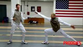 How To Fence The Basics of Fencing Taught by Olympians [upl. by Garrik]