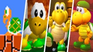 Evolution of Koopa Troopa in Super Mario Games 1985  2017 [upl. by Butta]