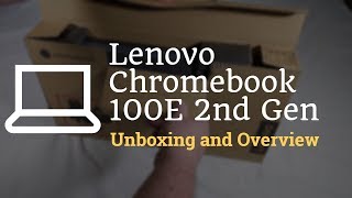 Lenovo Chromebook 100E 2nd Gen Unboxing and Overview [upl. by Allertse417]