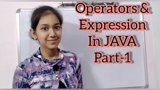 Class 9th ICSE l V8 Operator amp Expression in JAVA l in Hindi l Part1 l Computer [upl. by Shanley593]