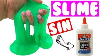 SLIME SIN PEGAMENTO 🚫  Recetas Que SI Funcionan 👍 [upl. by Rehpotsrik]