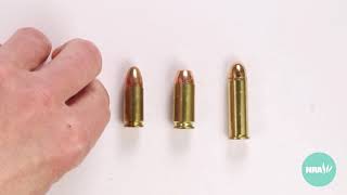 Firearm Basics Types of Bullets [upl. by Necyla]