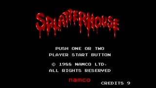 Splatterhouse  Walkthrough Arcade [upl. by Aissatsan]