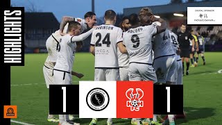 HIGHLIGHTS  Boreham Wood v Kidderminster Harriers H  26th December 2023 [upl. by Orgell774]