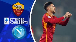 Roma vs Napoli Extended Highlights  Serie A  CBS Sports Golazo [upl. by Arnold518]