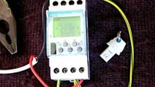 Pt 1 How to program a digital timer Hager EG203E [upl. by Noy19]