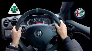 ALFA ROMEO MITO QUADRIFOGLIO VERDE QV  Day POV Drive [upl. by Cindee457]