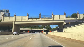 4K HDR Philadelphia Pennsylvania Driving I95 North  ASMR Soundscapes [upl. by Hiett997]