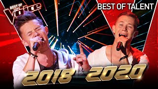 Every MATTHIAS NEBEL performance on The Voice of Germany 2018 amp 2020 [upl. by Monda]