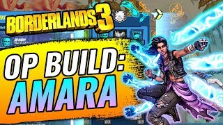 Borderlands 3 AMARA Build BEST Amara BuildSkill Tree Class INSANE Elemental Damage [upl. by Aikmat]