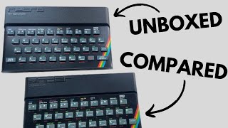 Retro Games THE SPECTRUM UNBOXED and COMPARED [upl. by Oliviero891]