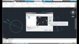 AutoCAD  Wymiarowanie cz1 Wymiary różnych obiektów [upl. by Budworth570]