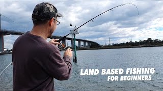 LAND BASED FISHING FOR BEGINNERS [upl. by Aynatan]