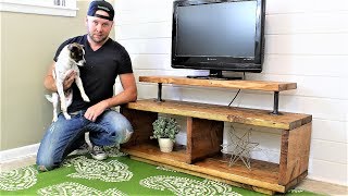 The Super Easy TV Stand  DIY Project [upl. by Tteraj970]