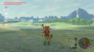 Zelda BOTW  EX Treasure Ancient Mask Majoras Mask Location [upl. by Negrom]