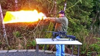 454 Casull Ruger Alaskan Flamethrower [upl. by Burns]