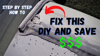 How to Seal RV Roof Seams with Dicor Lap Sealant [upl. by Lucinda402]