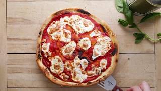 Homemade Pizza Margherita [upl. by Sirret]