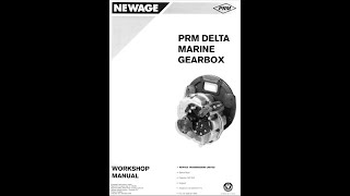 How does a Marine gearbox work PRM DELTA 20 [upl. by Sabir]