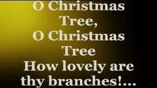 O Christmas Tree Lyrics  ARETHA FRANKLIN [upl. by Munniks]