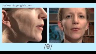 English Pronunciation 👄 Voiceless Consonant  θ  thin’ ‘throw’ amp thumb’ [upl. by Ode]