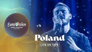 Ochman  River  Poland 🇵🇱  Live On Tape  Eurovision 2022 [upl. by Aittam]