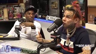 Rapper 6ix9ine Goes Stupid in this Crazy Interview [upl. by Nageet776]