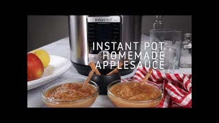 Instant Pot Homemade Applesauce [upl. by Reeva]