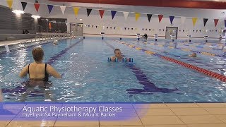 Aquatic Physiotherapy at myPhysioSA [upl. by Limemann482]