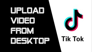 Guide pratique pour créer des vidéos sur TikTok à partir dun PC  Partagez votre créativité [upl. by Ahsien]