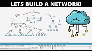 Building a LARGE network with Packet Tracer [upl. by Jarid513]