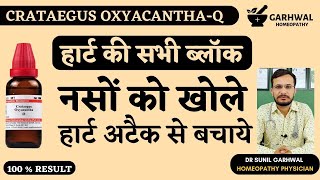 Cratagus Q Homeopathy  Cratagus Mother Tincture in Hindi  Crataegus Oxyacantha q  Cratagus q [upl. by Epps]