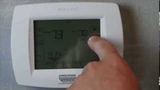 Honeywell TH 8000 Thermostat  Service Champions [upl. by Balsam]