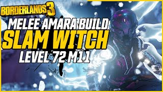 NEW MELEE AMARA BUILD Crazy Phaseslam Damage  Slam Witch  Borderlands 3 [upl. by Marcel981]