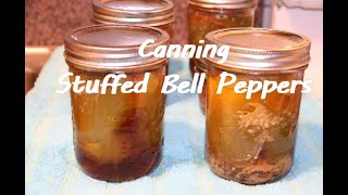 Canning Stuffed Peppers [upl. by Nylhsa164]