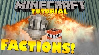 Minecraft Factions Tutorial  Beginners Guide  Minecraft Faction Tips [upl. by Ayerim]