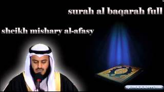 Mishary alafasy Surah Albaqarah with audio english translation [upl. by Johnnie]